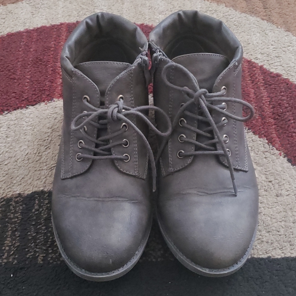 Torrid Lace Up Booties